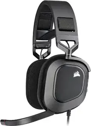 Corsair HS80 RGB USB 7.1 Gaming Surround Headset (Carbon), Black (CA-9011237-AP)