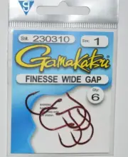 gamakatsu finesse wide gap hook hooks size 1 230310 bass senko worm finesse hook