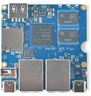 NanoPi R2S Plus Rockchip RK3328 Mini Router Dual Gigabit Port 1GB RAM 32GB EMMC(A)