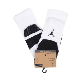 Nike 運動襪 Jordan Unicorn ADV 白 黑 排汗 緩衝 包覆 籃球 運動 中筒襪 襪子 FZ3393-100