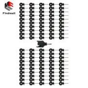 Screw In Electric Fence Insulators+1pcs Insulator Socket Tool Adaptor New100Pcs