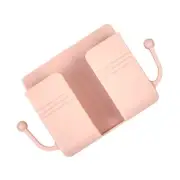 Premium Wall Mounted Box Remote Control Phone Organizer Mobile Plug Holder Stand