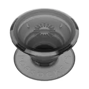 PopSockets PopGrip Swappable Phone Holder and Stand - Translucent Black