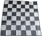 Camping Mat Warehouse 3x3m Recycled Mat with Game Pieces