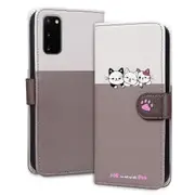 S20 Wallet Case 3 Credit Card Slot ID Card Holder, PU Leather Flip Case with Strap - Pink