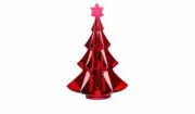 Baccarat Crystal 2017 Noel Fir Tree - Red BRAND NEW IN RED BACCARAT BOX SET!!