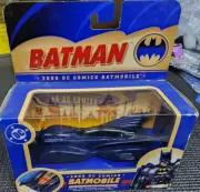 Corgi Batman - 2000s Dc Comics - Blue Batmobile - 1:43 Diecast Car