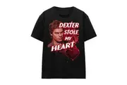 Dexter Unisex Adult Bloody Heart T-Shirt (Black) - UTTV15613