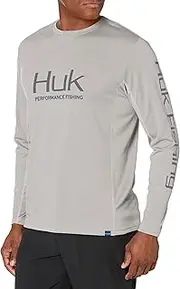 [HUK] Men's Icon X Long Sleeve Fishing Shirt with Sun Protection