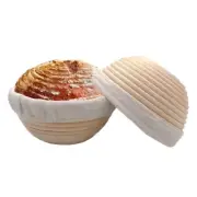 7 inches Round Banneton Basket for Bread Proofing, Dough Proofing Bowls with ...