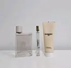 Burberry HER EDP 100ml Perfume & 10ml Travel Spray & Body Lotion Set. BNIB. New