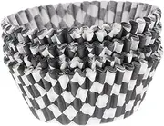 Alipis 300pcs Checkered Paper Cupcake Liners for Baking Stylish Muffin Cups with Extra Stability for Weddings Birthdays and Various Pastries Elegant Baking Supply