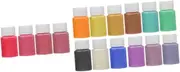 VILLFUL 16 Colors Pearlescent Pigment Art Craft Powder DIY Nail Art Decorations for Soap Colorant Candle Making