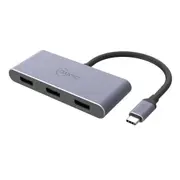 Cruxtec CT3D-8K-SG USB-C to 3x Displayport 1.4 Adaptor [CT3D-8K-SG]