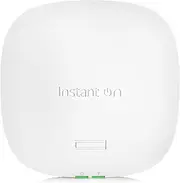 HPE Networking Instant On Access Point AP25 4x4 WiFi 6 Indoor Wireless Access Point | Power Source Not Included | RW Rest-of-World Model (R9B28A)