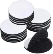 Adhesive Tape 16PCS Hook and Loop Fasteners Double Sided Sticky-Back Heavy Duty