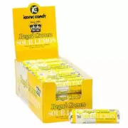 Regal Crown Hard Candy Rolls (Sour Lemon) 24ct