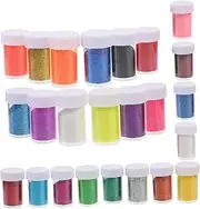 IWOWHERO Pack Nail Glitter Sequins DIY Manicure Supplies Shimmering Nail Shining Pieces