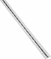5PK Stanley 1-1/16" X 30 inch Nickel Plated Continuous Cabinet Door Piano Hinges