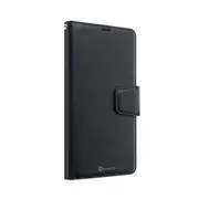 iPhone 14 Pro Max Compatible Case Cover With PU Flip Leather Wallet - Black