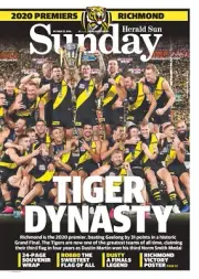 Richmond tigers team player poster, AFL football,pies,dogs,crows ,swans,books