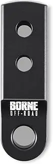 Borne Off-Road 2” Hitch Receiver Shackle Mount, Black