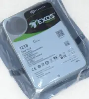 New Seagate Form FactorExos X18 ST12000NM000J 3.5" SATA 12TB Hard Drive