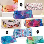 Foldable Glasses Spectacle Reading Glasss Case With Magnetic Clasp Folds Flat