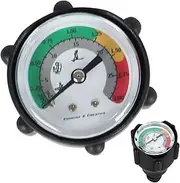 Dinghy Pressure Gauge,Surfboard Air Pressure Tester | Air Measuring Tool, Raft Accessories, Water Pump Supplies for Travel Outdoor