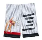 Anne Taintor Vintage Style Retro Kitchen Gift Cotton Dish Tea Towel Set, 28 x...