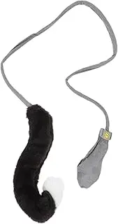 GALPADA Simulation Animal Tail Cat Plush Interactive Teaser for Cats Engaging Pet Supplies Present for Cat Owners Fun Stress Reliever for Indoor Kittens