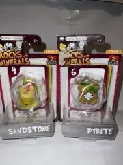 (2)Basher Science Series 1 Rocks And Minerals Sandstone Toy Figure New