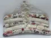 5 Floral Padded Hangers By Once Upon Time