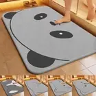 Soft Diatomaceous Earth Floor Mat Quick Drying Doorstep Mat For Home