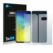 Samsung Galaxy S10e (Front+ Back) , 3 x Transparent ULTRA Clear Screen Protector