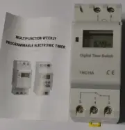 7 Day Digital Timer Switch Heavy Duty THC 15A Programmable Relay 24V DC/AC New