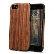 Compatible with iPhone SE 2022 Case (3rd Gen)/iPhone SE 2020 Red Sandalwood