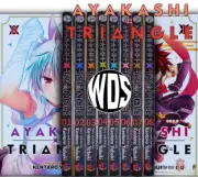 Ayakashi Triangle Manga by Kentaro Yabuki Volume 1-8 Full Set English Version