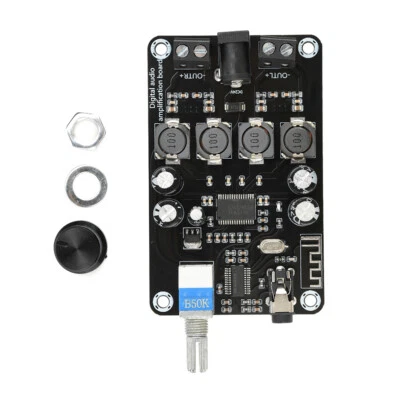 XH-A415 DC12-24V 2-Channel Bluetooth Audio Power Amplifier Board TPA3118D2 50W*2
