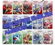 ALL 15PCS Amiibo Fire Emblem Warriors: Three Hopes Large Card For Switch
