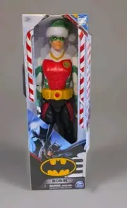 Robin 12in Christmas Holiday Figure Santa Hat DC Target Exclusive New