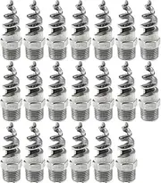 Beduan 1/4 NPT Male Spiral Cone Atomization Nozzle Stainless Steel(316) Dust Remove Atomized Sprayer for Gas Cooling, Washing, Fire Proof (Pack of 20)