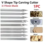 Bright Bit Engraving No Burrs 20/30/45/60 Degrees Wear-resistance