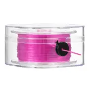 98-Yard Stretchy Bracelet String 0.8 mm Elastic String for Bracelets, Rose Red
