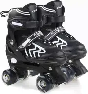 Kids Roller Skates for Boys and Girls, Women and Men, 4 Size Adjustable Adult K