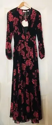 BNWT Sass & Bide Its Only Love Sheer Maxi Dress Size S&B 36; AUS/UK 6; US2