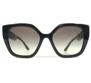 PRADA Sunglasses SPR 24X 1AB-0A7 Black Thick Rim Frames with Gradient Lenses