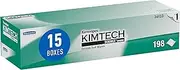 Kimwipes Delicate Task Kimtech Science Wipers (34133) White 1-PLY 15 Pop-Up Boxes/Case 196 Sheets/Box 2940 Sheets/Case
