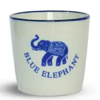 在飛比找PChomeThai泰國購物優惠-藍象 - 陶瓷茶杯 Blue Elephant