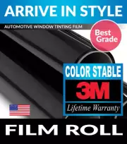 3M COLOR STABLE 20% VLT 30" x 96" WINDOW TINT ROLL 76.2cm x 243.84cm